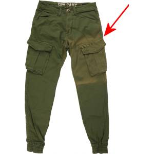 Alpha Industries мъжки панталони ALPHA INDUSTRIES - Spy - Dark Olive - ПОВРЕДЕНИ - MY1516