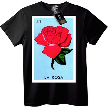 NOONEBRAND Тениска Loteria роза - 3XL, White