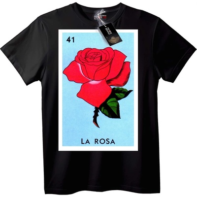 NOONEBRAND Тениска Loteria роза - 3XL, White