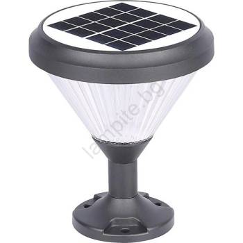 PREZENT 65291 - LED Соларна лампа 2в1 AKRA LED/10W/3, 2V IP65 2000 mAh (65291)