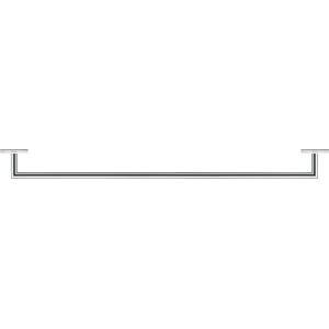 Duravit Karree - Държач за кърпи, дължина 80 см, хром 0099601000 (0099601000)