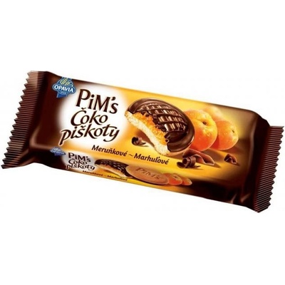 Opavia Pim´s Čoko Piškóty marhuľové 147 g
