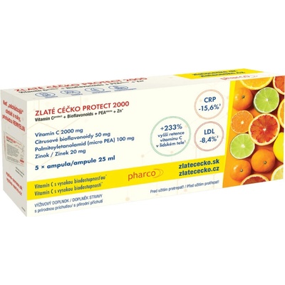 Zlaté Céčko Protect 2000 amp. 5 x 25 ml