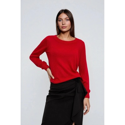 Moodo Вискозен суитшърт червен Moodo Moodo | Cherven | ЖЕНИ | XS