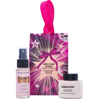 Revolution Beauty Mini Glow Heroes Makeup Setting Duo Set