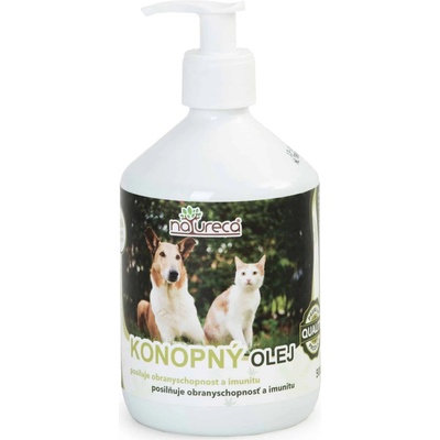 Natureca Pure 12 x 500 ml 9+3 ZADARMO Konopný olej 500 ml