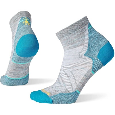 Smartwool W RUN ZERO CUSHION ANKLE lunar gray