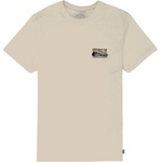 Billabong Мъжка тениска Billabong Range S/S T-shirt - Oatmeal - размер XXL (217-0066-0216)