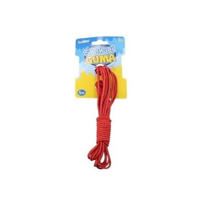 Wiky Skákací guma 500 cm červená