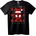NOONEBRAND Тениска Спайдър-Мен Дядо Коледа - 2XL, Black