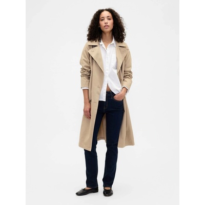 GAP Džíny Mid Rise Classic Straight Tmavě modrá