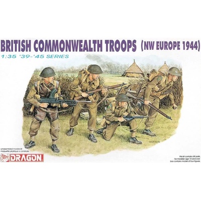Dragon British Commonwealth Troops NW Europe 1944 1:35