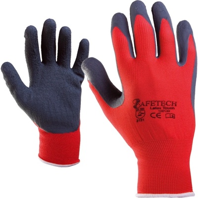 Бултекс Ръкавици от ПЕ трико топени в латекс 122130 (9) Topgrip-r