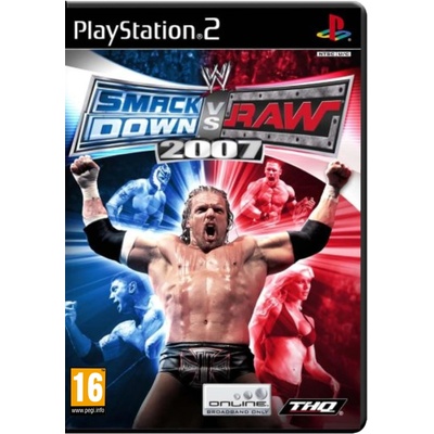 THQ WWE SmackDown vs Raw 2007 + New Years Revolution (PS2)