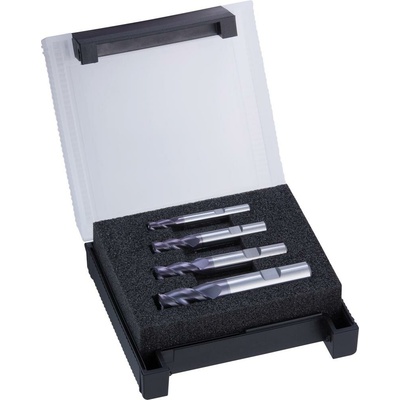 FORMAT Sada hrubovacích fréz hpc tialn typ inox z3 6/8/mm format