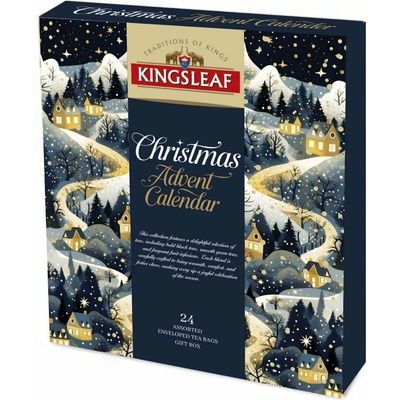 KINGSLEAF Xmas Advent Calendar 11 druhů čajů