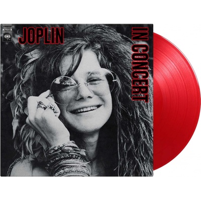 Joplin Janis: Joplin In Concert - Coloured Translucent Red Vinyl LP
