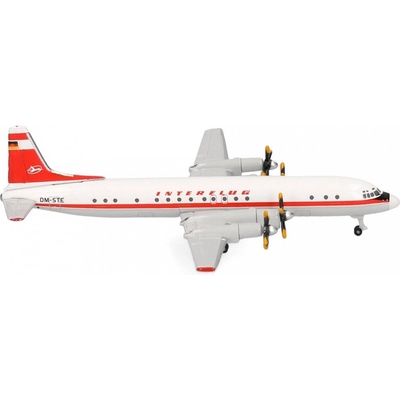Herpa Il-18 Interflug 1960s Colors 1:500