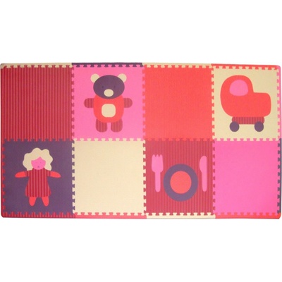 Baby Great Pěnové puzzle Holčičí hračky SX s okraji