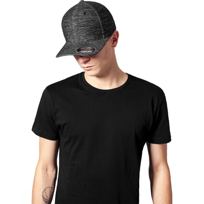 Urban Classics Шапка с козирка в сиво Twill Knit FlexfitUB-6277TK-00111 - Сив, размер L/XL