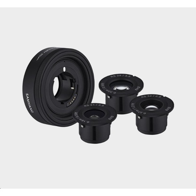 SAMYANG Remaster Slim set 21 mm f/3,5, 28 mm f/3,5 a 32 mm f/2,8 AF pre Sony E