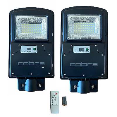 2бр. УЛИЧНА СОЛАРНА ЛАМПА jmk cobra 125w (19120)