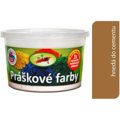 Pam prášková farba do cementu: hnedá 9040 0,25kg