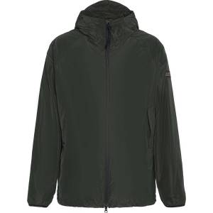 Barbour International Men's Porter Showerproof Hooded Long Sleeve Rain Anorak - Sage SG71