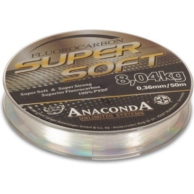 Anaconda Super Soft Fluorocarbon 50 m 0,32 mm 7,69 kg