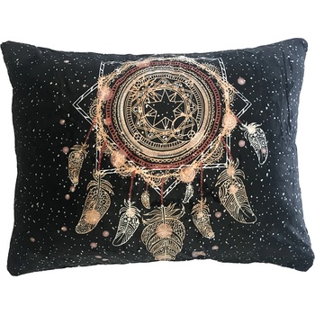 Xpose Mikroplyšová Lapač snow čierna 70 x 90 cm