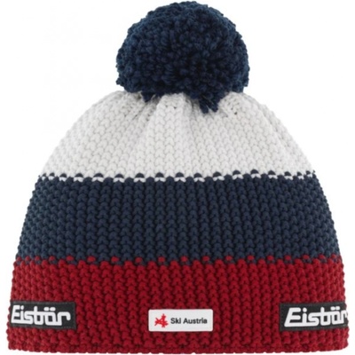Eisbär Star Pompon MÜ J 71117-243 červená/modrá/bílá