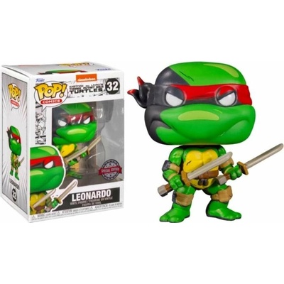 Funko POP! Teenage Mutant Ninja Turtles Leonardo Comic PX Previews Exclusive