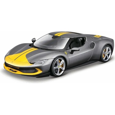 Bburago Ferrari 296 GTB Assetto Fiorano Gray 1:18