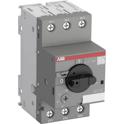 ABB Моторна защита abb ms116-2.5 - 1.6-2.5 a (1sam250000r1007)