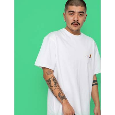 Carhartt WIP American Script white