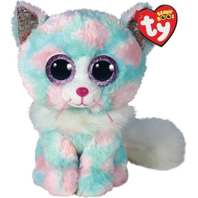 Ty Plus Ty Beanie Boos Opal The Pastel Cat 15cm (ty36376)