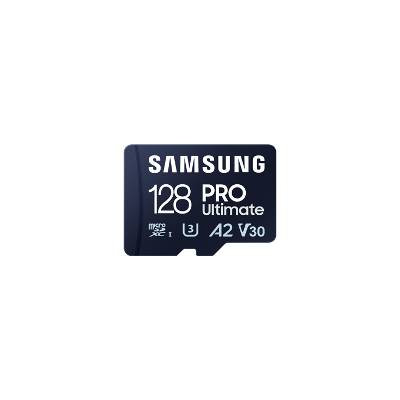 Samsung PRO Ultimate/micro SDXC/128GB/UHS-I U3 / Class 10/+ Adaptér/Modrá - MB-MY128SB/WW