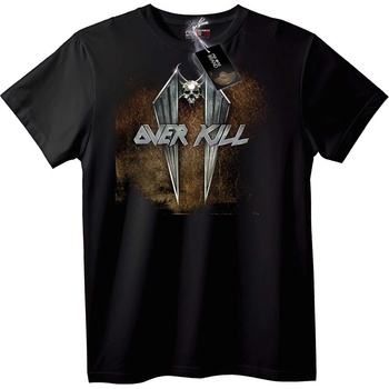 NOONEBRAND Тениска Over Kill череп - 6XL, White