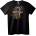 NOONEBRAND Тениска Over Kill череп - 6XL, White