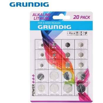 Image 1 of Grundig Асортимент Батерии grundig 20 броя (g 8711252855721)
