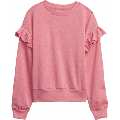 GAP V-Ruffle ružová