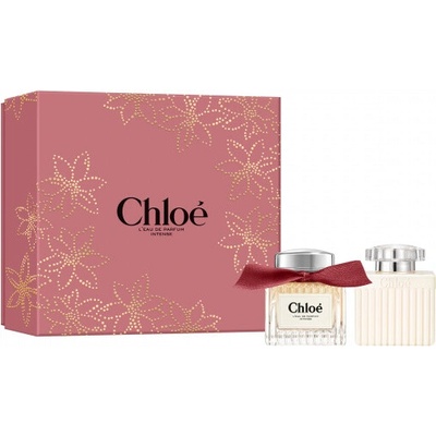 Chloé EDP Intense EDP 50 ml + tělové mléko 100 ml dámská dárková sada