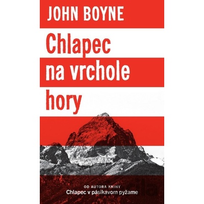 Chlapec na vrchole hory