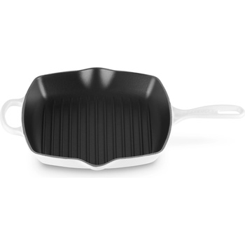 Le Creuset Грил тиган SIGNATURE 26 см, WHITE, чугун, Le Creuset (LECR20183260100422)