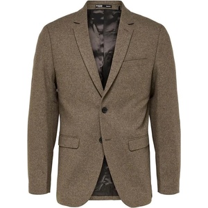 SELECTED Сако Selected Slim-Mark blazer - Brown (Light Brown Melange)