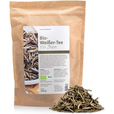 Sanct Bernhard Bio Bílý čaj Yin Zhen 100 g