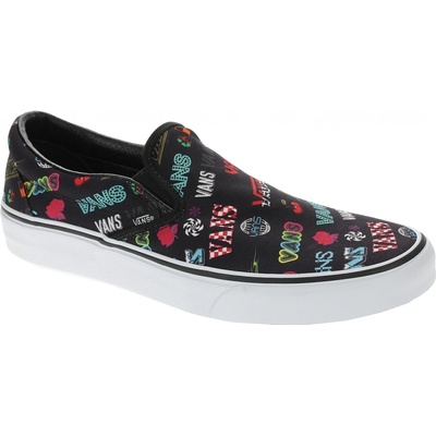 Vans Classic Slip On Disruptive Black True White