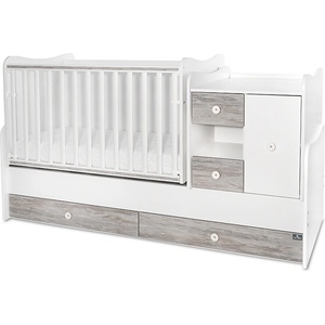 Lorelli ЛЕГЛО MiniMAX 190/72 ЦВЯТ БЯЛО/АРТ NEW (10150500043A) - bebetabg