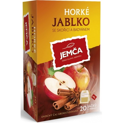 Jemča Horké Jablko čaj 20 x 2 g