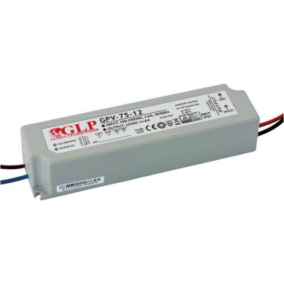 Napájecí zdroj pro LED pásky GLP 24V 3A 72W IP67 GPV-75-24